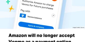Amazon will no longer accept Venmo as a payment option starting from January 2024